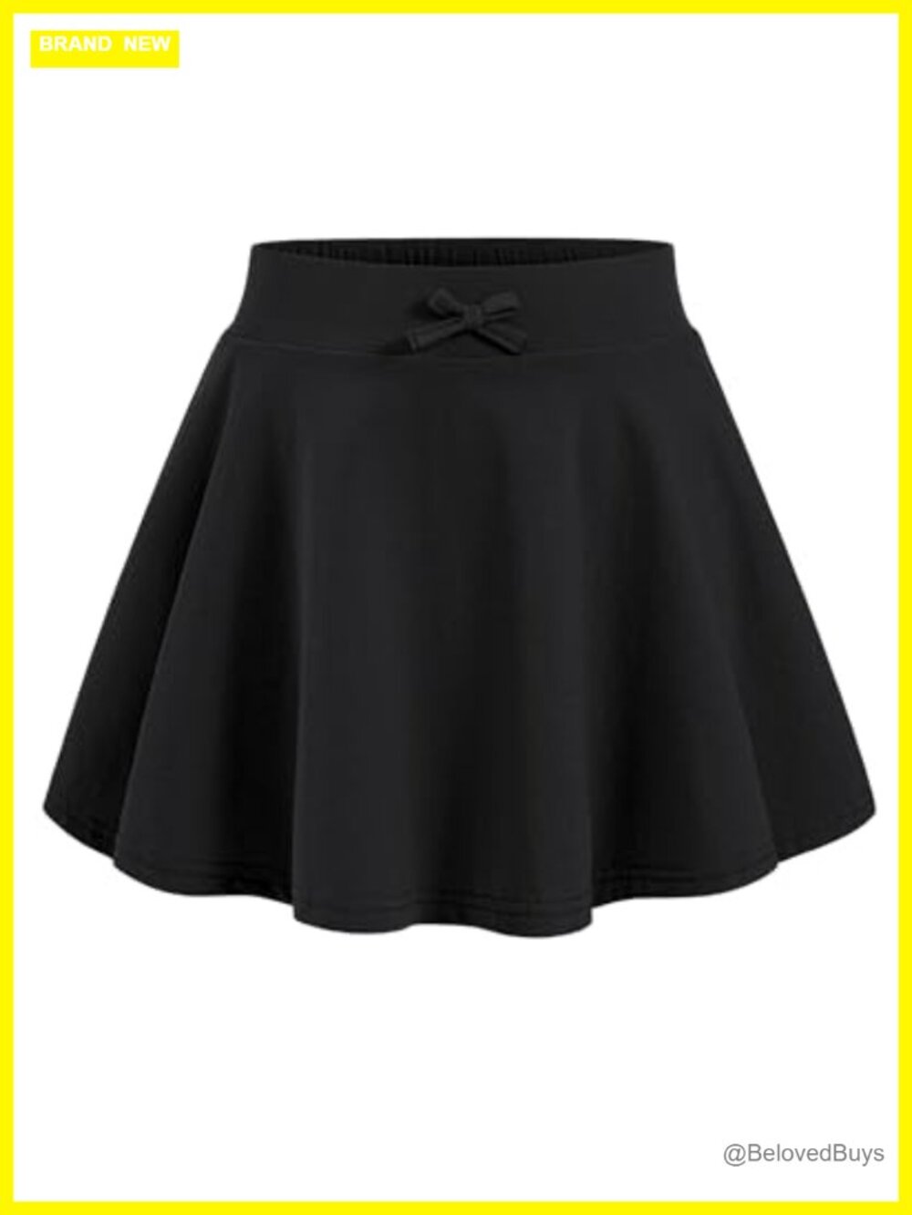 Kids Casual Skorts with Pockets - Athletic Uniform Skirt